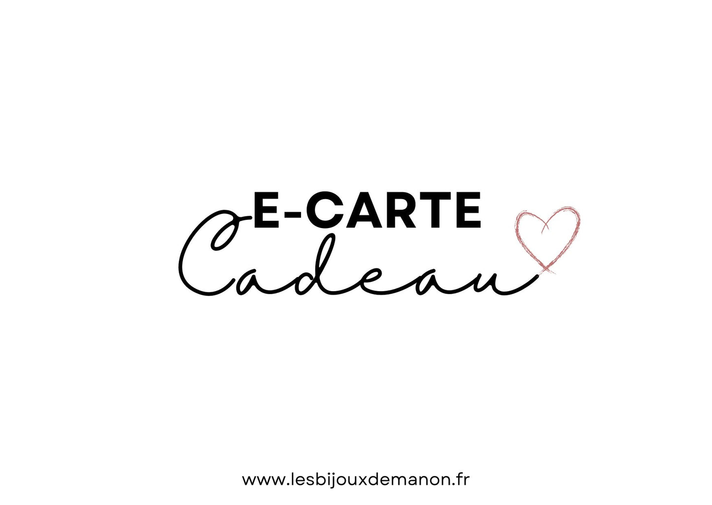E-CARTE CADEAU