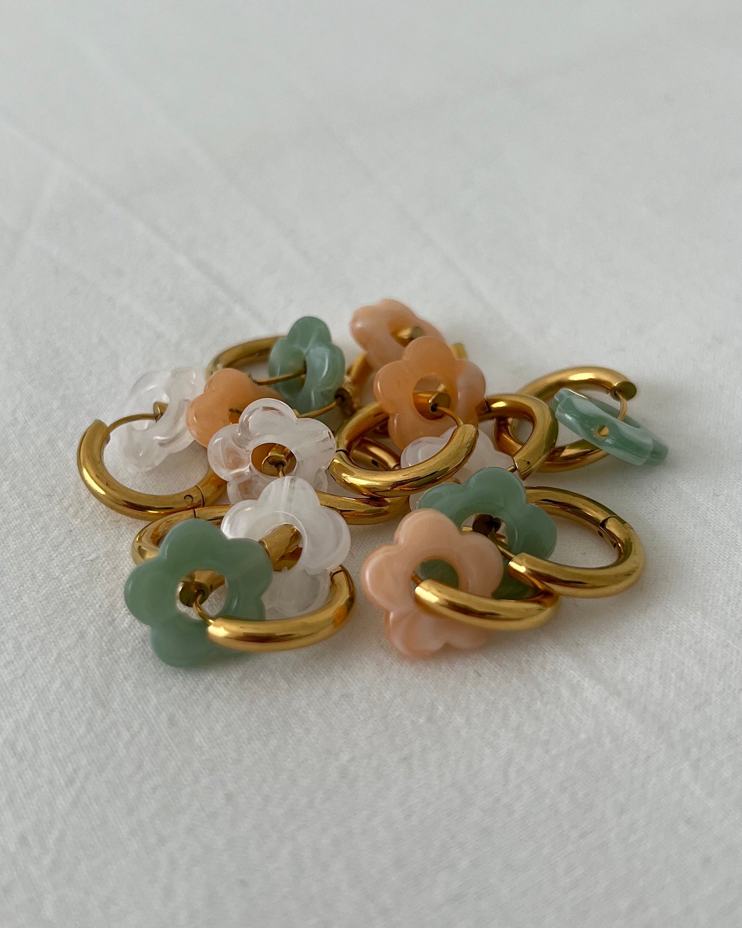 BOUCLES D'OREILLES ⟩ FLOWER
