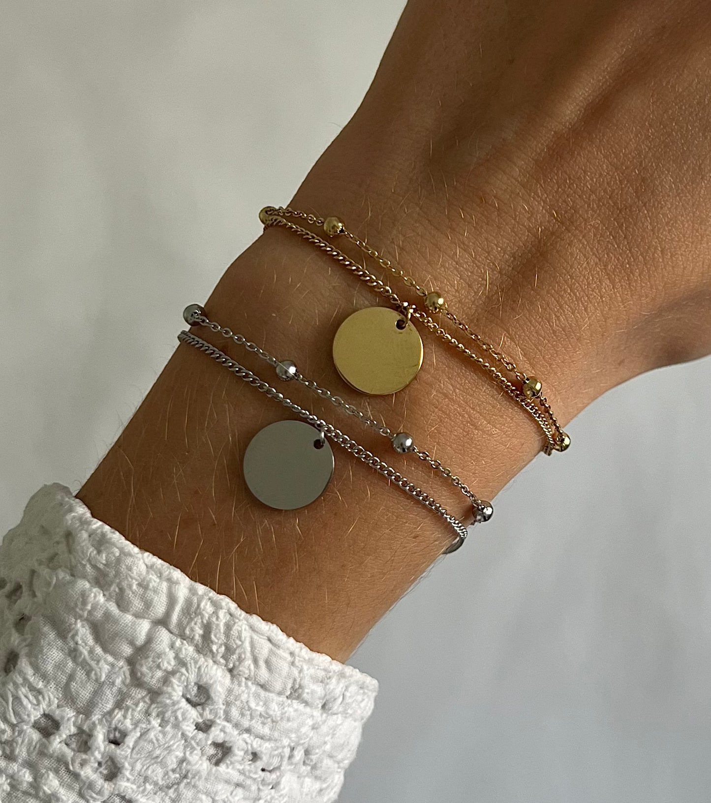 BRACELET DEUX RANGS ⟩ SOLINE