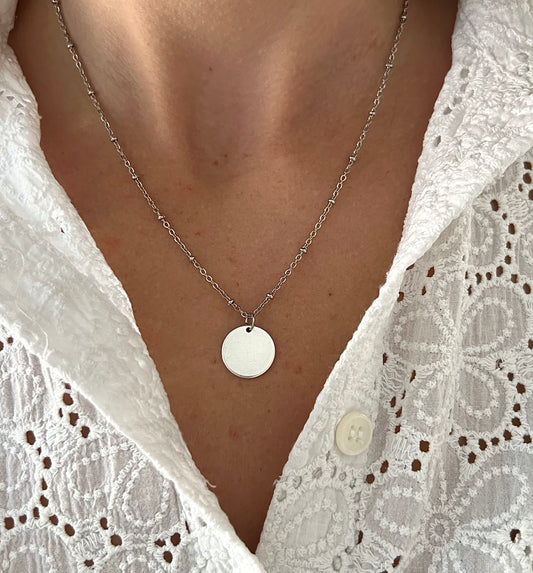 COLLIER ⟩ NORA ARGENTÉ - Personnalisable