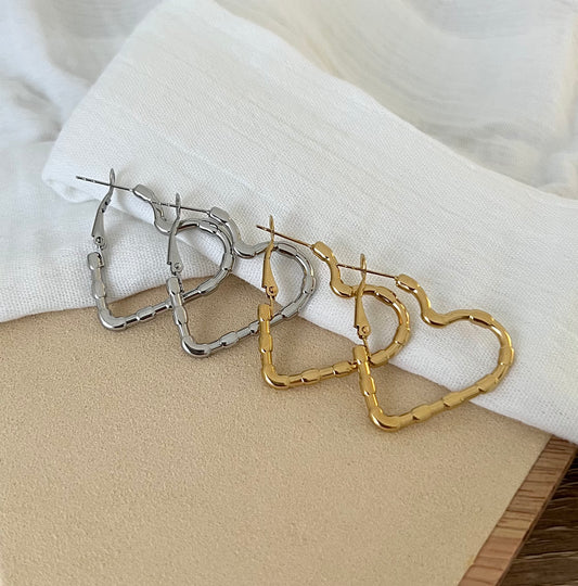 BOUCLES D'OREILLES ⟩ COEUR