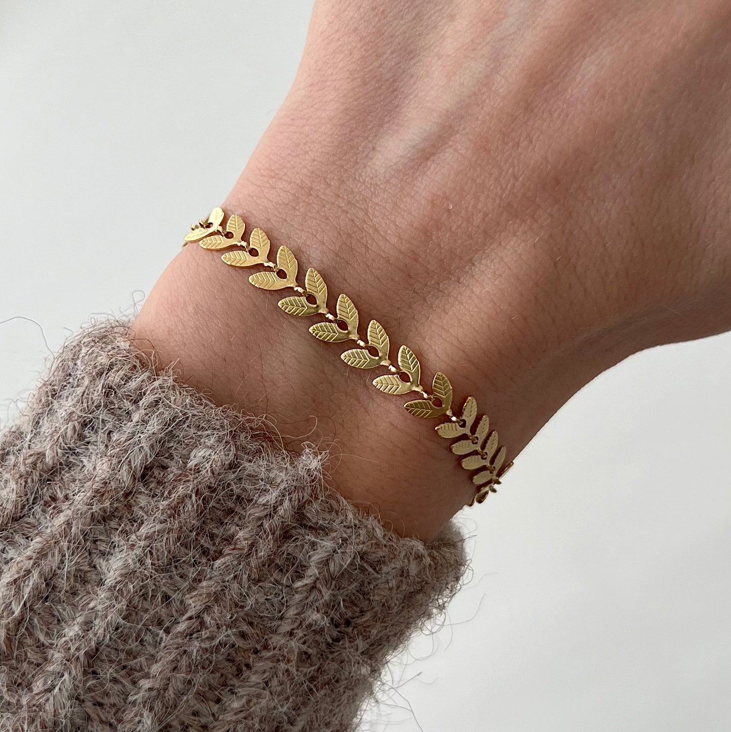 BRACELET ⟩ FEUILLETS