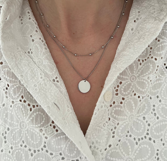 COLLIER ⟩ SOLINE ARGENTÉ